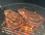 Nebraska raised beef ribeye steaks 