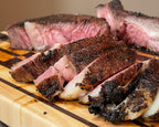 Premium beef gift box grass-fed grain-finished steaks ribeye filet NY strip sirloin tbone