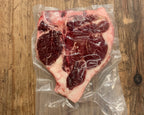 Premium steak and hamburger beef box grass-fed grain-finished Nebraska beef ribeye NY strip filet ground beef