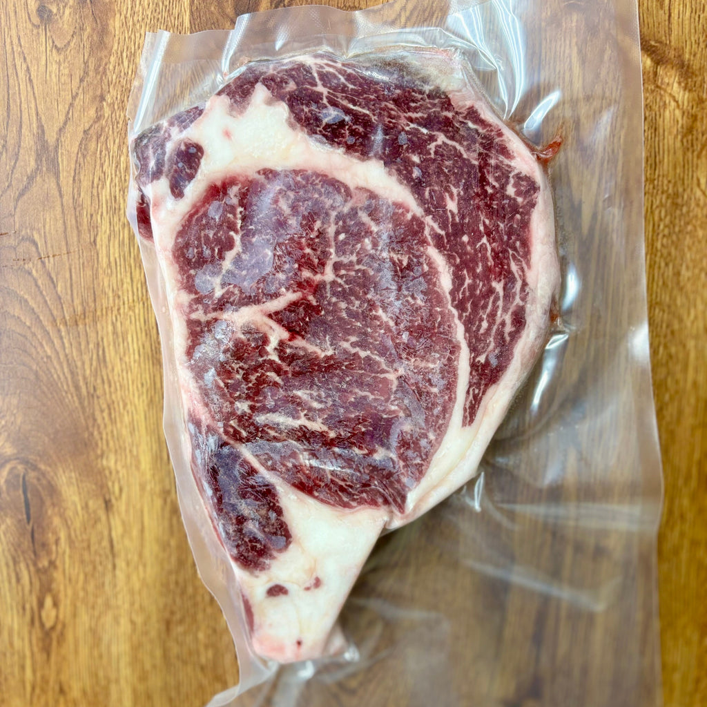 Premium steak and hamburger beef box grass-fed grain-finished Nebraska beef ribeye NY strip filet ground beef